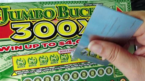 jumbo bucks tennessee|$2 – Tennessee Lottery.